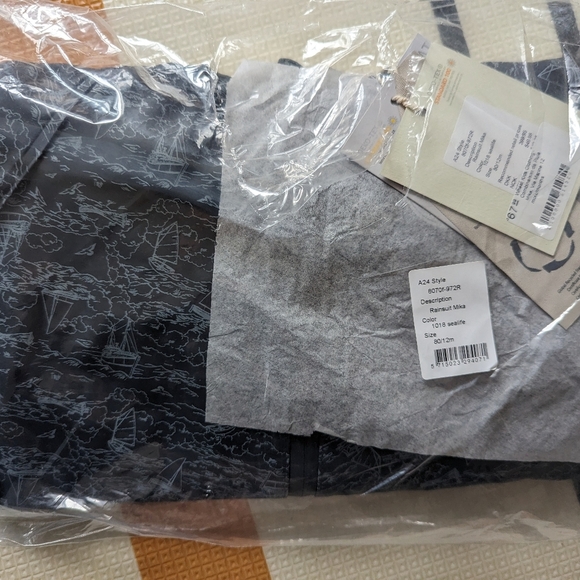 🍄2/$80🍄Wheat Kids Clothing Rain Suit Mika - Sea Life - Picture 7 of 8